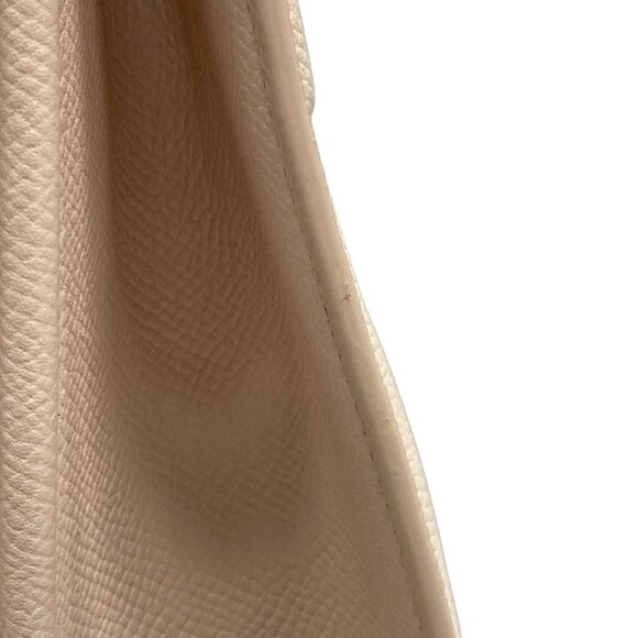 Auth Salvatore Ferragamo Gancini 21A210 Light Pink Leather - Handbag - Picture 13 of 16